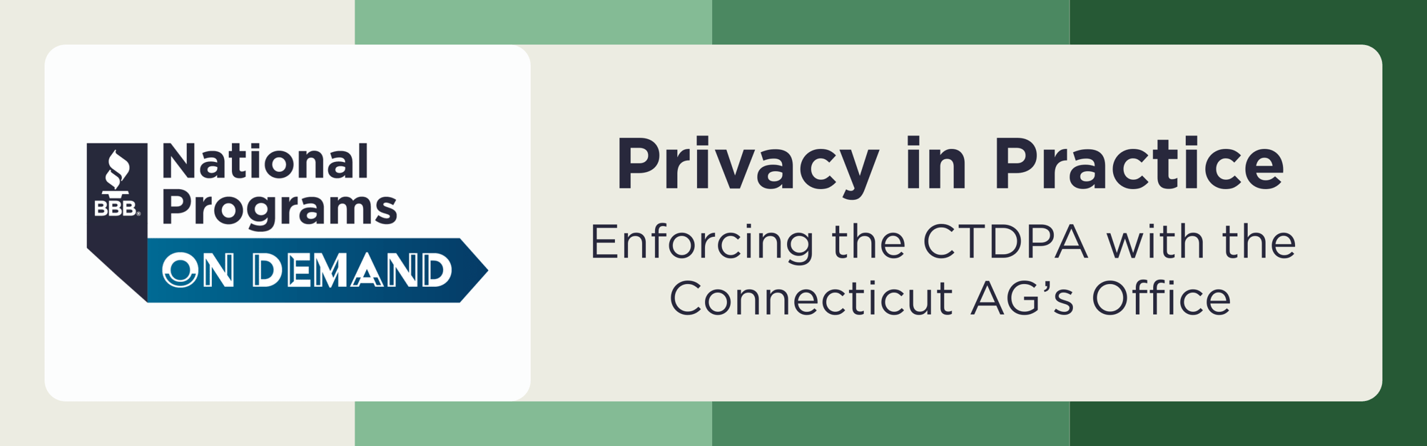 Privacy in Practice Landing Page